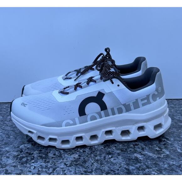 On Running Cloudmonster All White Mens Size 12 Running Casual main image 10